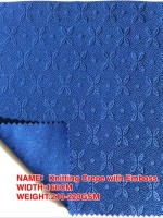 KNITTING CREPE WITH EMBOSS P/D