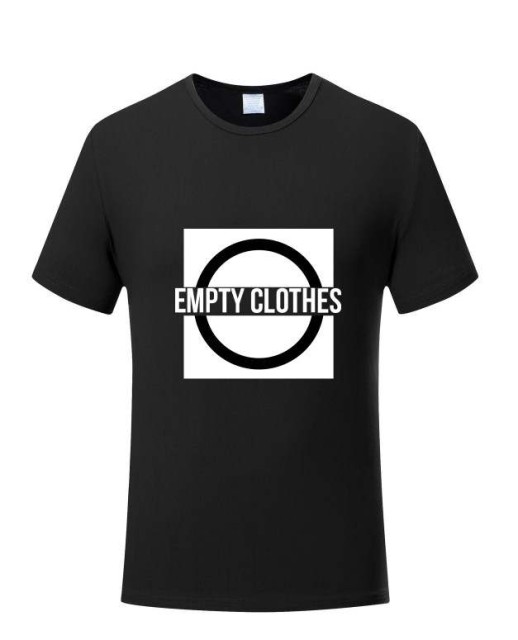 T shirt création empty clothes