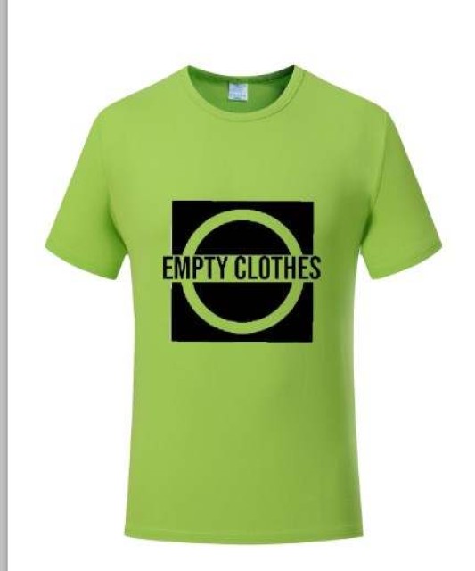 T shirt création empty clothes