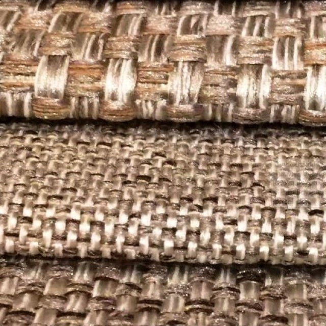 Upholstery fabrics with real linen content