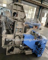 Double warp beam Towel making machine