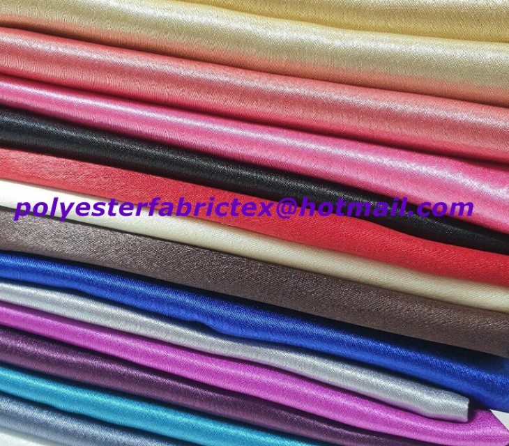 Premium Polyester Satin Fabrics for Various Applications