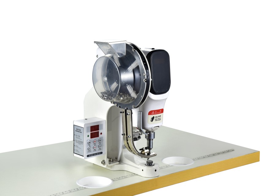Automatic Eylet Hole & Attaching Machine XD-818DSA - Wholesale Textile Machinery