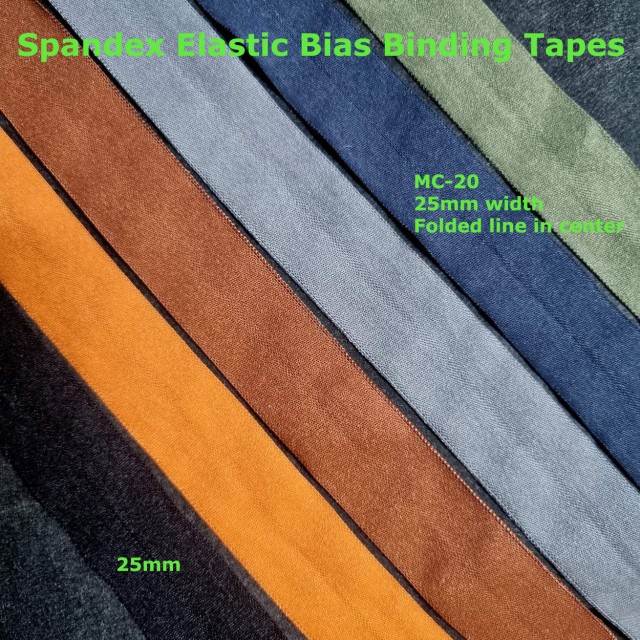 High Quality Elastic Binding Tapes for Garment Accessories