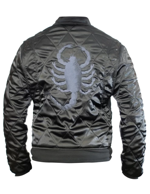 Black Scorpion Bomber Jacket - Steady Clothing Inc.