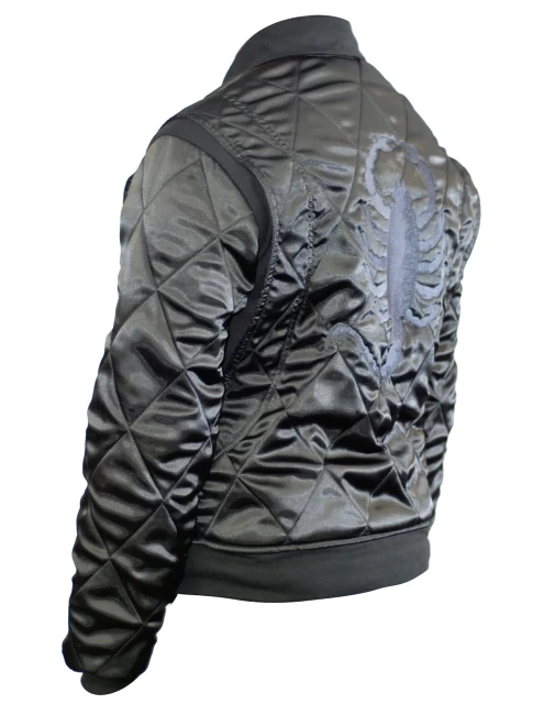 Black Scorpion Bomber Jacket - Steady Clothing Inc.