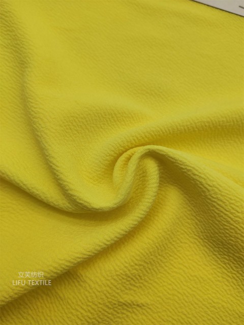 Crepe Knit Fabric for Women's Clothing, Lining, and Sportswear