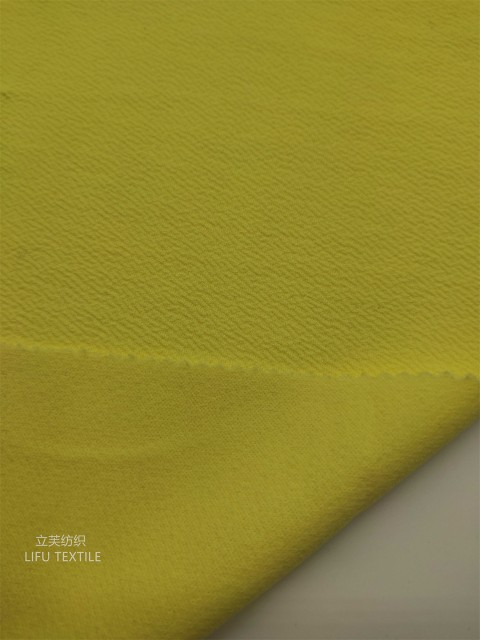 Crepe Knit Fabric for Women's Clothing, Lining, and Sportswear