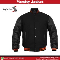 Classic Varsity Jacket for Men
