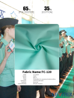 High Quality TC Shirt Fabric for Professional Uniforms