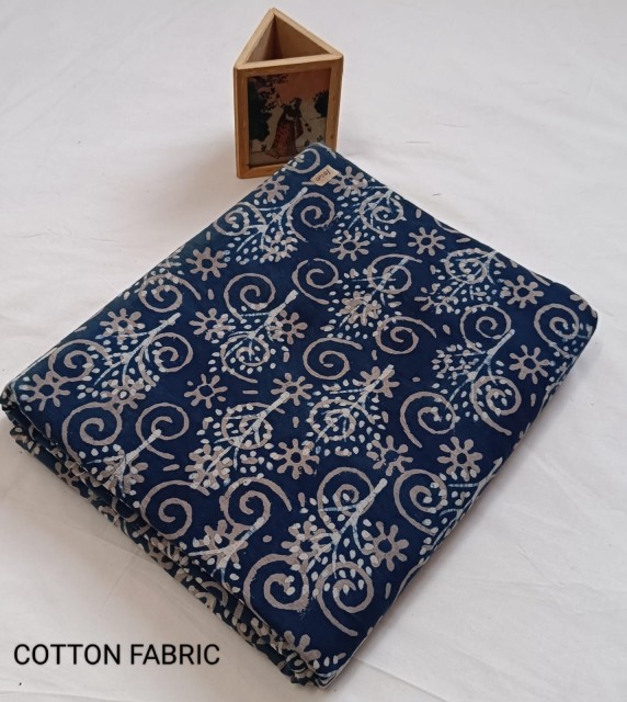 Bagru Hand Block Printed Cotton Fabric