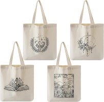 Organic Cotton Tote Bag Shopping Handbag