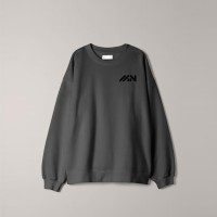 Full Sleeve Knitted Sweatshirt with CVC Blend Fabric