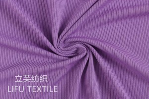 High-Quality 2x2 RIB Fabric for Clothing and Sportswear