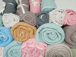 High-Quality Muslin 4 Layers Blankets and Bedcovers from Turkey