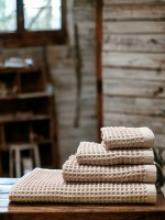 Premium Turkish Waffle Weave Honeycomb Towels - Superior Quality Textiles