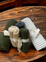 Premium Turkish Waffle Weave Honeycomb Towels - Superior Quality Textiles