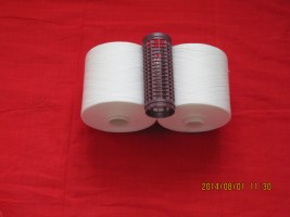 100% Polyester Sewing Thread Raw White 40S/2 Bulk Supplier