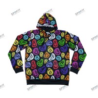 HD Sublimated Hoodie for Sportswear and Casual Use