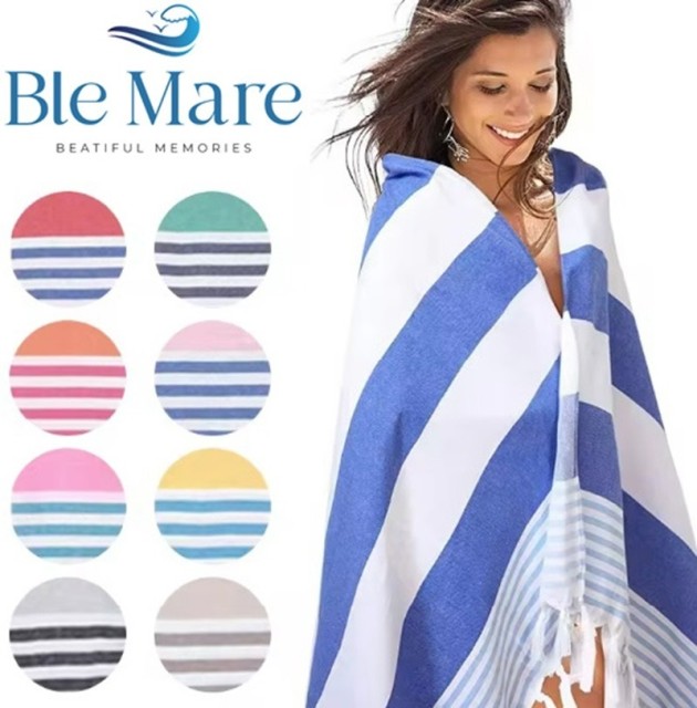 Eco-Friendly Marine Peshtemal Towel for Wholesale Purchase