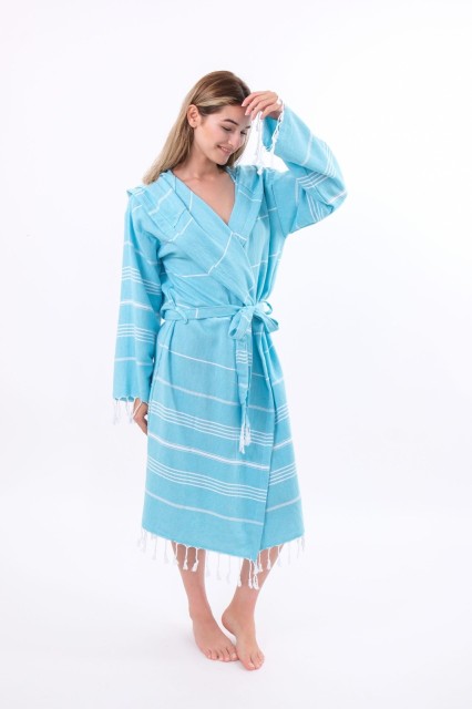 Sultan Peshtemal Bathrobe - Premium Cotton in 21 Colors