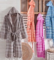 Sultan Peshtemal Bathrobe - Premium Cotton in 21 Colors