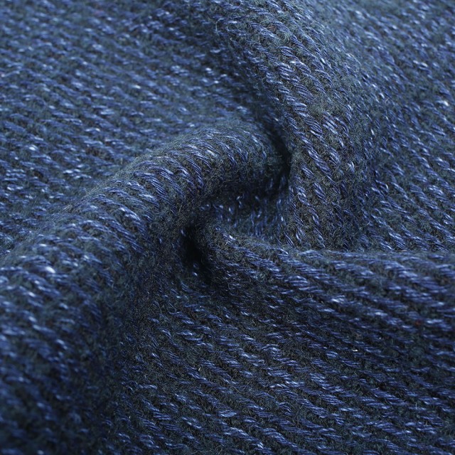 Wool Cotton Boucle Fabric for Stylish Coats and Apparel