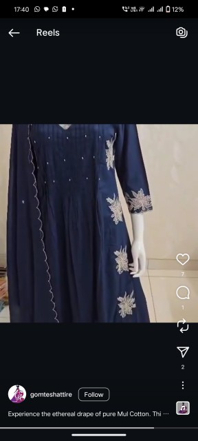 Product Requirement for Readymade Dresses